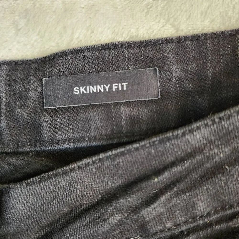 Judy Blue Skinny Fit Black Denim Jeans Size 22W - Picture 5 of 9